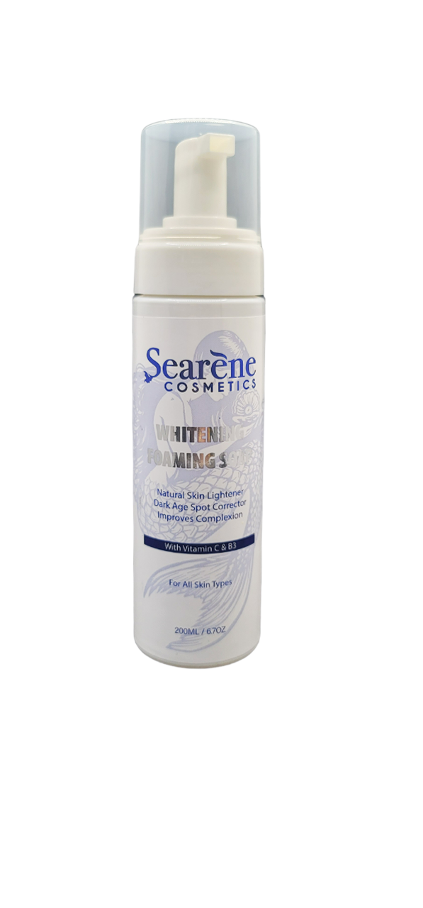 whitening foaming soap