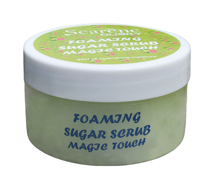 foaming sugar scrub magic touch