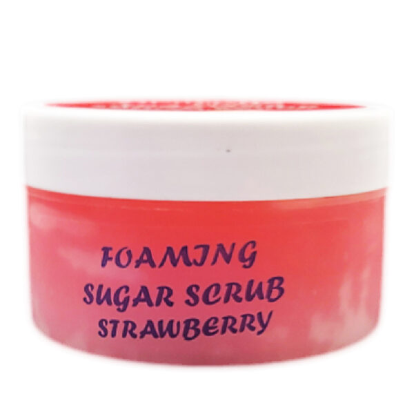 Foaming sugar scrub Strawberry